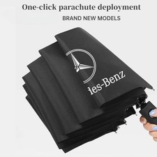 Mercedes Benz Windproof Umbrella Folding Automatic Black AntiUV Merc Accessories
