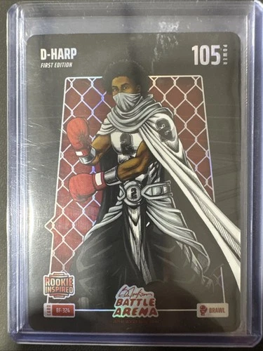 Dylan Harper D-HARP Brawl Battlefoil 2026 Bo Jackson Battle Arena #BF-324 Spurs