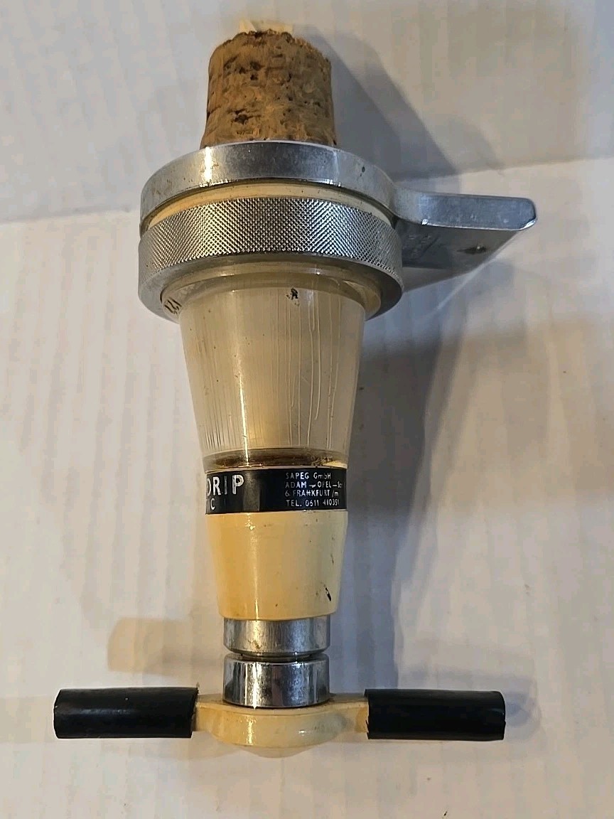 Vintage Beer Bottle Tap Non-Drip Drink Liquor Dispenser Measures Bar Portion