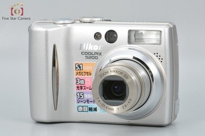 Nikon COOLPIX 5200 Silver 5.1 MP Digital Camera [Very Good] | eBay