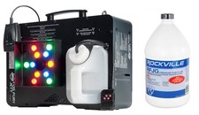 American DJ Fog Fury Jett 700W Vertical Fog Machine w/ LED DMX Remote Fog Fluid