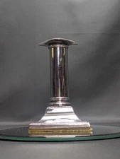 Antique George V Sterling Silver Candlestick Henry Wigfull 1912 370g+ Weighted