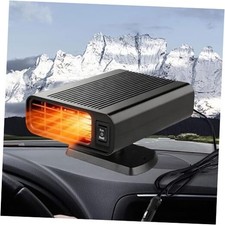 Portable Car Heater 12V, 150W 2-in-1 Heater  Cooler Fan with 360  Rotatable