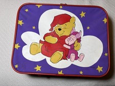 Winnie The Pooh Piglet Kids Overnight Small Suitcase Bag Vintage 90s