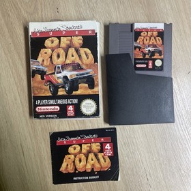 Super Off Road Nintendo NES W/Manual VGC 8 Bit Retro PAL 1990 #0479