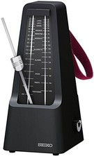 SEIKO Metronome Pendulum SPM400B BlackJapan Shipping