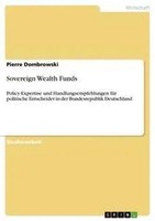 Pierre Dombrowski | Sovereign Wealth Funds | Taschenbuch | Deutsch (2009)