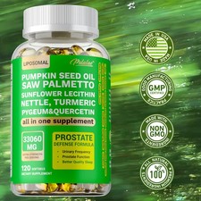 Pumpkin Seed Oil   Prostate Health, Reduces Urinary Frequency and Hair Loss