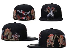 Rare Atlanta Braves New MLB Era Baseball Cap 59FIFTY Fitted Hat Unisex-NWT