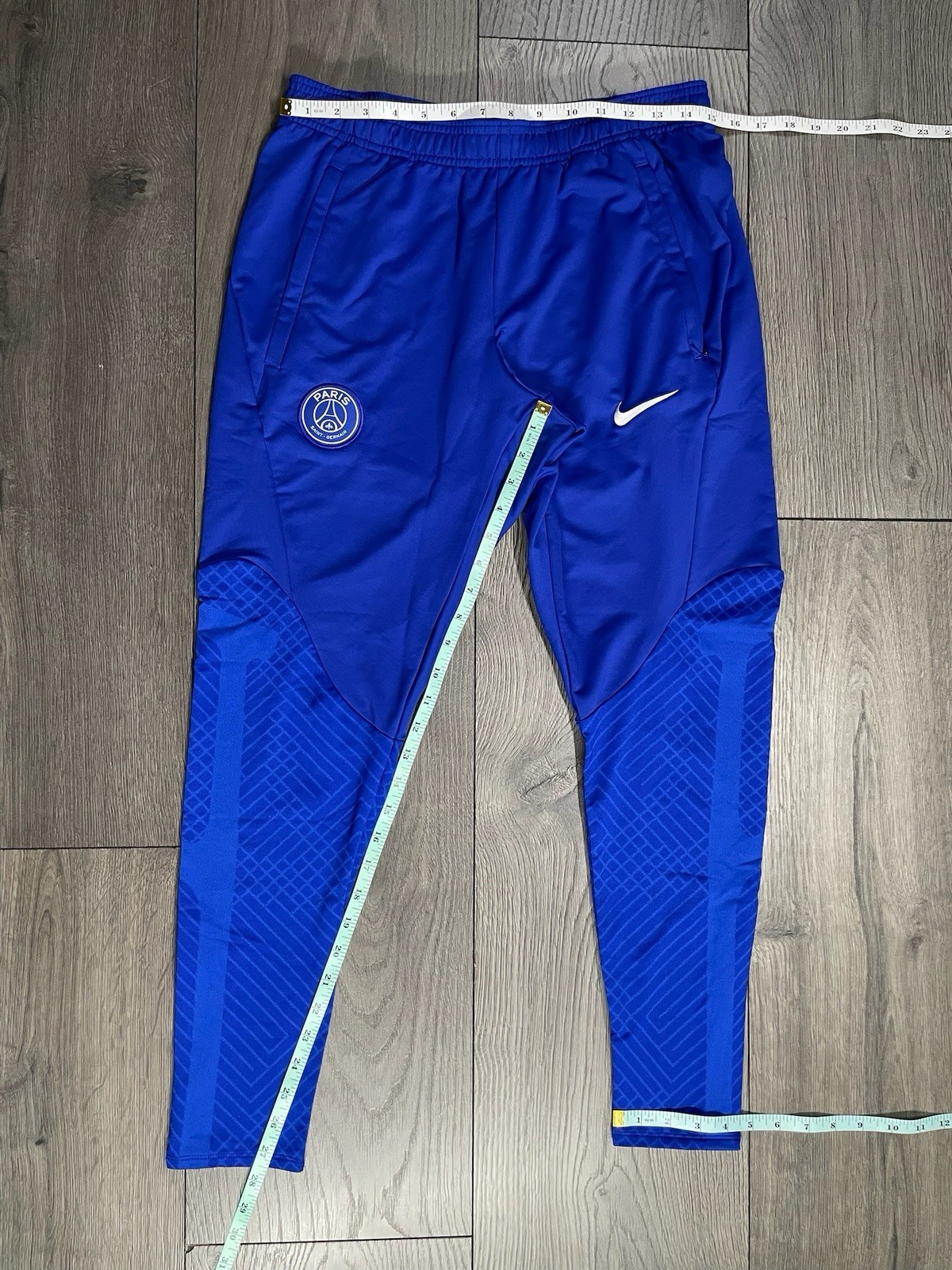Nike PSG Paris Saint-Germain Strike Training Pants Blue Men’s Size Medium DR1486 image 9