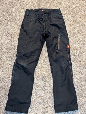 ENGELBERT STRAUSS BLACK WORKING PANTS WORK WEAR SIZE MEN'S ADULT 48