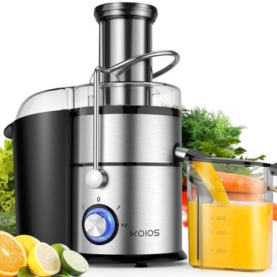 KOIOS 1300W Centrifugal Juicer Machines, High Juice Yield Juice Extractor wit...
