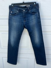 AG Adriano Goldschmied The Matchbox Slim Straight Dark Wash jeans 33