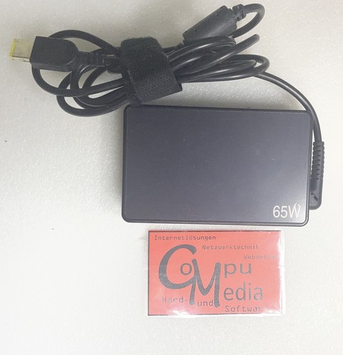 Original Lenovo Laptop Ladegerät 20V ADLX65SLC2A 20V 3,25A 45N0489 Netzteil
