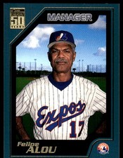 Felipe Alou 2001 Topps #344 Montreal Expos MLB READ FREE SHIPPING AutographDen