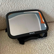 sprucely Rear Facing Baby Car Seat Mirror Baby Mirror for Infant, Black
