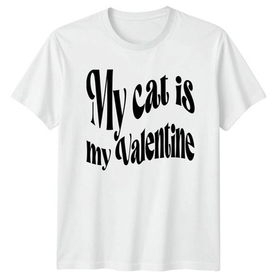 Aloha Beaches Cat Hawaiihemd Herren T-Shirt Damen Tee Grafik Oberteil