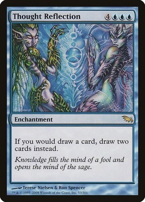Thought Reflection  Shadowmoor MtG NM
