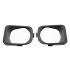 Fog Light Trim Set For 2006-2010 Chrysler Pt Cruiser Left & Right Primed 2Pc (For: Chrysler Pt Cruiser)