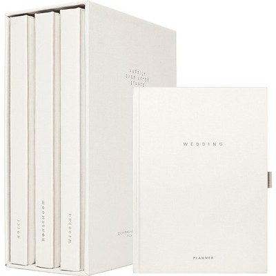 Scribble & Dot  Elegant Wedding Planner Set for USA Weddings | Complete 3Piec...