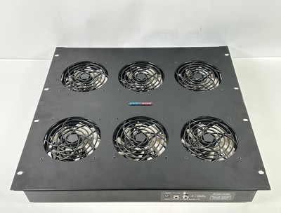 Penn Elcom Fan Rack Ultra-Quiet 6 Fan Tray for Server Enclosures R4000/R5000