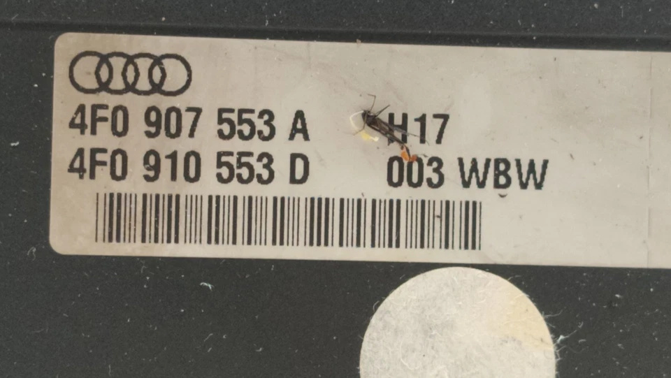 4F0907553A CENTRALITA SUSPENSION / 2166305 PARA AUDI A6 ALLROAD C6 4FH 2.7 TDI - Immagine 2 di 4