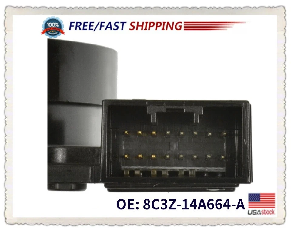 Muelle de reloj 1 pieza 8C3Z-14A664-A para Ford 2008-2010 F250 F350 Super Duty Foto 3 de 4