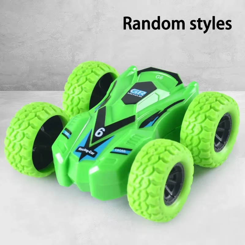 Children'S Toy Car Fun Double-Sided Car Inertial Safety Anti-Collision Anti-Fall
