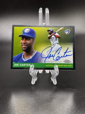 2025 Topps Chrome Platinum Anniversary - Autographs Joe Carter #CPA-JCA (AU)
