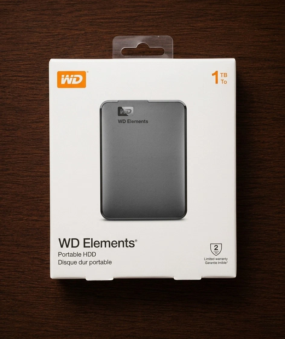 Wd Elements 1tb Portable Hard Drive for sale - eBay