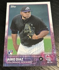 2015 Topps Jairo Diaz Rookie