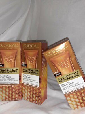  L Oreal Paris Age Perfect Hydra-Nutrition All Over Honey Balm Face, Neck, Chest