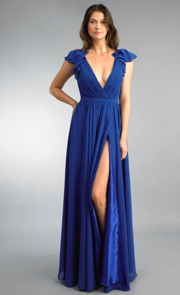 princess polly baby blue dress How to Style Banana Republic Black Suit Pants for Work main image 0