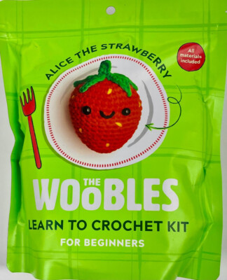 The Woobles Beginners Crochet Kit & Hook ~ All Materials Included