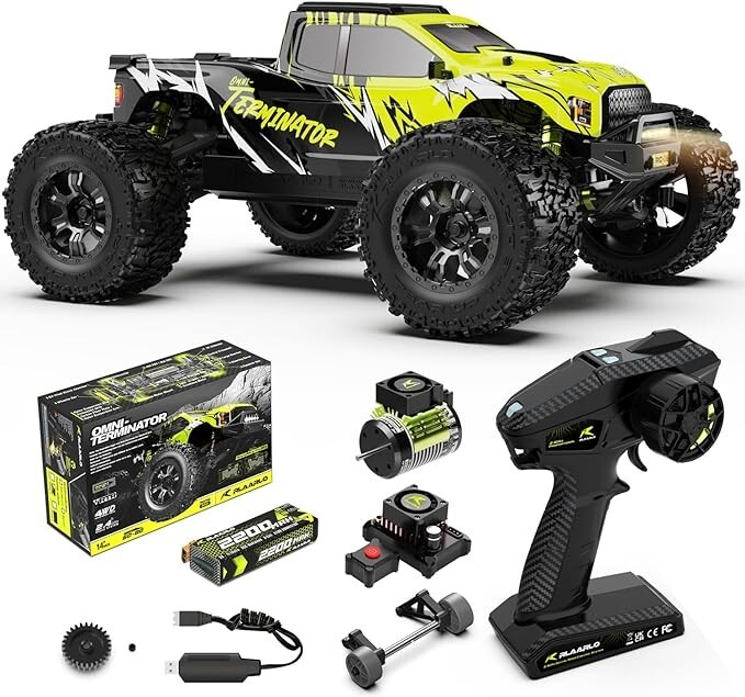 1/10 RTR Brushless Fast RC Cars for Adults,Max 50mph Hobby