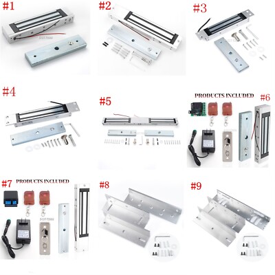 180KG /280KG Force Access Control Electric Magnetic Door Lock Entry Systems 