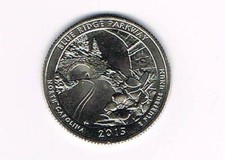 2015 P&D BLUE RIDGE PARKWAY ATB QUARTERS (NORTH CAROLINA) UNCIRCULATED