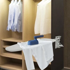 Wall Mounted Ironing Board Fold Away 180° Swivel Iron Board with Heat Resistant
