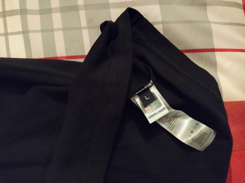 Completo Slip Uomo M Nero + T-shirt Maglietta Mezze Maniche Nera L Just Cavalli - Immagine 3 di 4