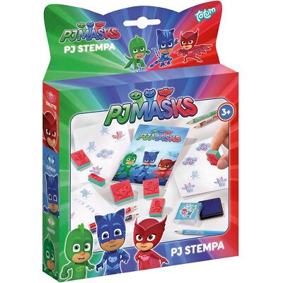 totum PJ Masks Stempelset PJ Stampa Stempel 