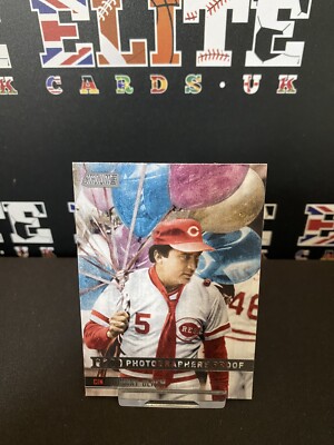 2021 Stadium Club Chrom JOHNNY BENCH SP Fotografenfest B1-T1