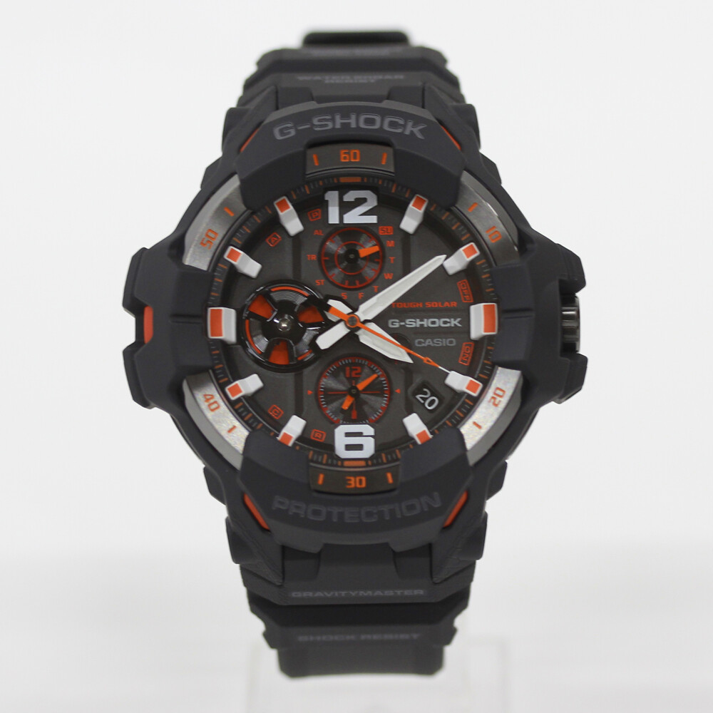 CASIO G-SHOCKGRAVITYMASTER 中古品 CASIO G-SHOCK MASTER OF G - AIR GRAVITYMASTER GR-B300-1A4JF Solar