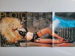 French Photo Magazine No 340, 1997 – Claudia Schiffer, Fold Out Cover, Poster
