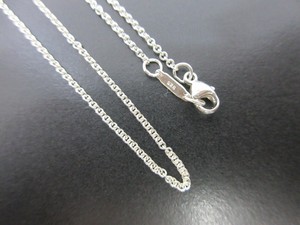 Authentic Tiffany & Co. Chain Necklace 925 Sterling Silver Good 93671