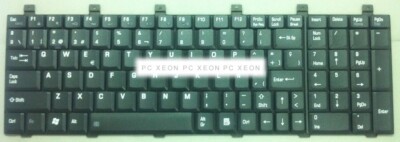 TO7 Touches pour clavier Fujitsu Amilo XA1527 Toshiba Satellite M60