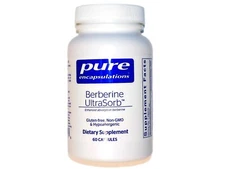 PURE ENCAPSULATIONS BERBERINE ULTRASORB ENHANCED ABSORPTION 60 CAPS EXP. 04/2027