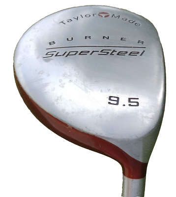TaylorMade Burner Super Steel Driver 9.5° Graphite R-80 Bubble