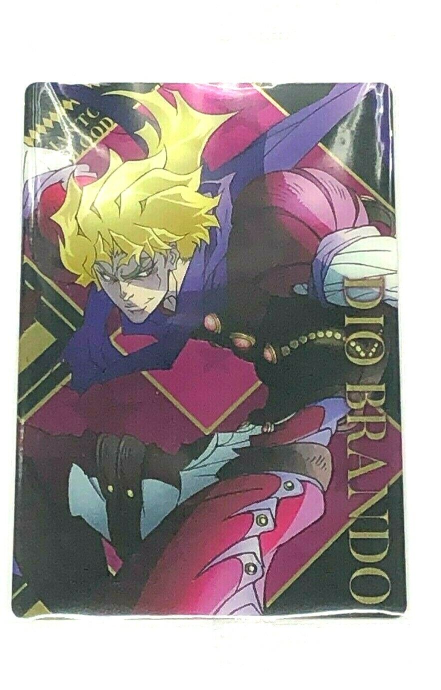 DIO BRANDO JOJO'S BIZARRE ADVENTURE Wafer Card TCG BANDAI Made In JAPAN  No.10