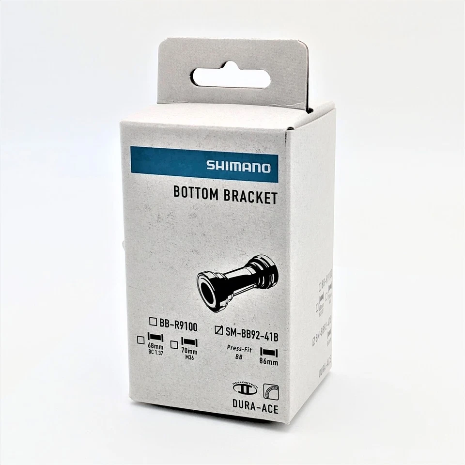 Shimano DURA-ACE Road Bike Press-Fit Bottom Bracket SM-BB92-41B, Black 86.5mm - Image 2 of 4