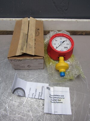 FGW WIKA M933.D1.P300PX.LM.N4.MO.MO.68.FS1.LSG.XSPEC 52730062 XSEL PROCESS GAUGE